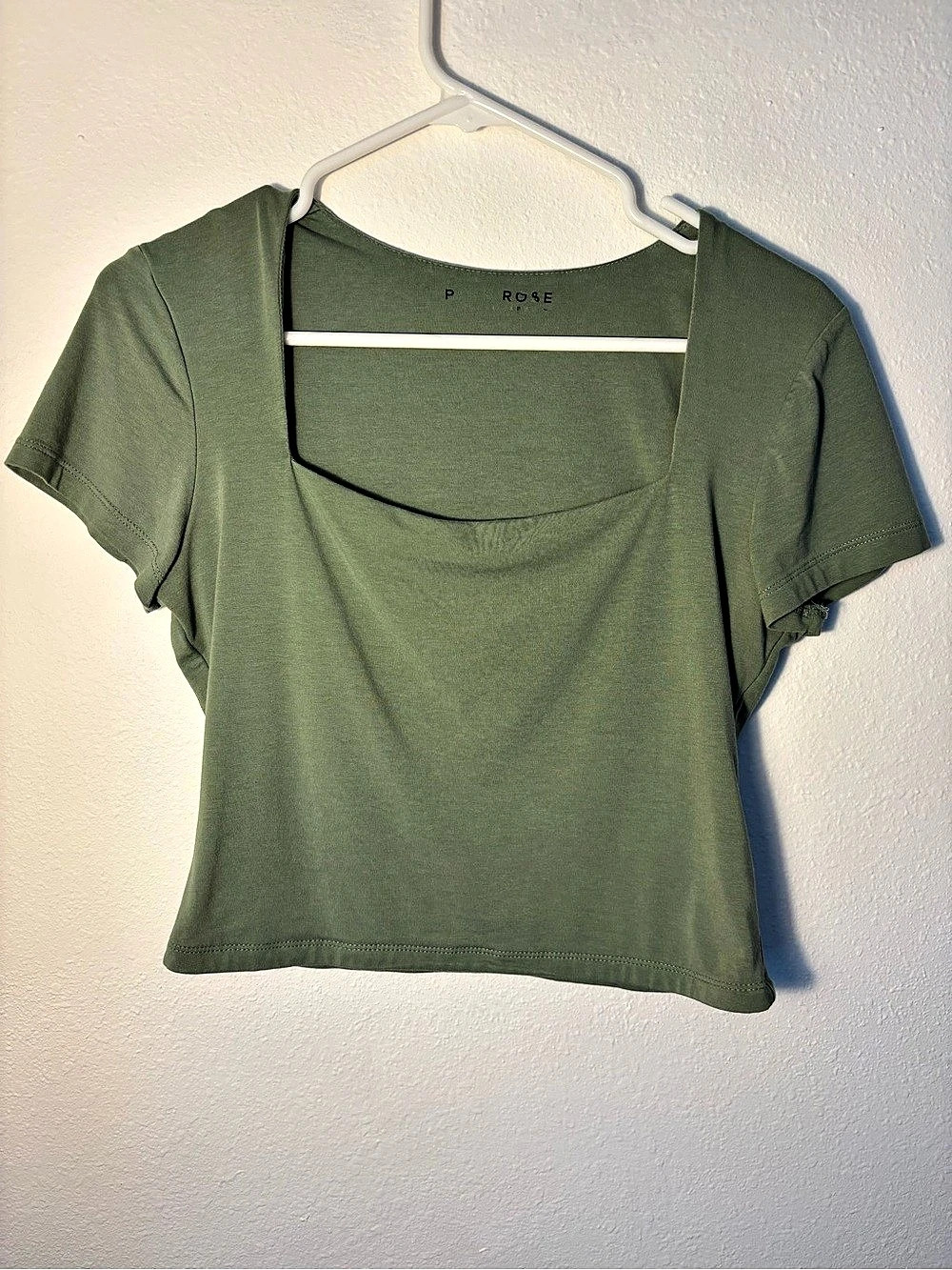 Green Short Sleeve Top Size Large